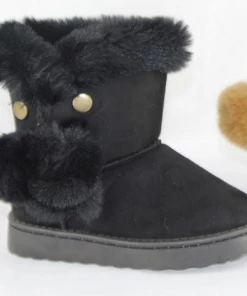 SBW Shoes R001-1917K Girl's Tassled Ankle Bootie