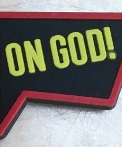 On God Rubber Shoe Charms