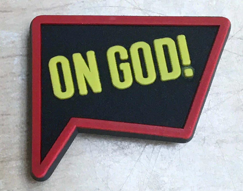 On God Rubber Shoe Charms 1 On God Rubber Shoe Charms