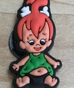 Pebbles (Flinstones) Rubber Shoe Charms