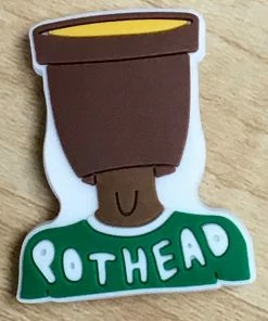 Alibaba Pothead Rubber Shoe Charms