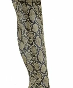 Bamboo Profound 07 Women's Plain Over The Knee Snake Boot