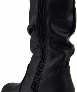 Lucky Top Girl's Safety 53K Little Girls Knee High Low Heel Slouch Boots