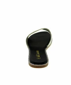 DD Lucita Sarah 01 Women's Rhinestone Flat Slides