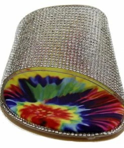 DD Lucita Sarah 01 Women's Rhinestone Flat Slides