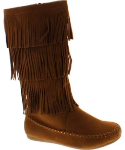 Forever Candice 48 Women's Fringe Knee High Boot