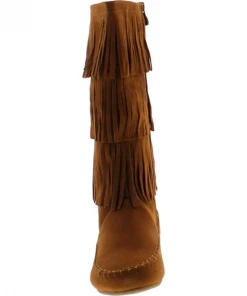 Forever Candice 48 Women's Fringe Knee High Boot