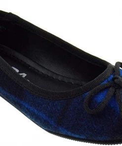 Soda Jona Girls Plaid Ballet Flat Girl's