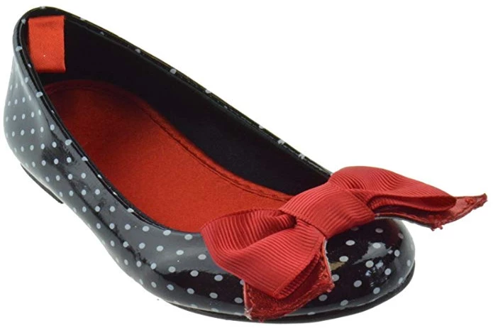 The Doll Maker MF 1431801 Little Girls Polka Dot Ballet Flats Baby Girl's 1 The Doll Maker MF 1431801 Little Girls Polka Dot Ballet Flats Baby Girl's