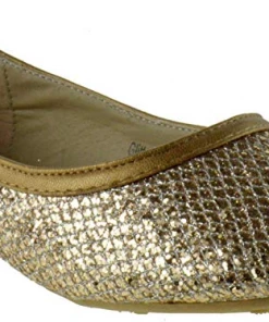 SBW Shoes Glitter 02 Baby Girl's Glittery Ballet Flat