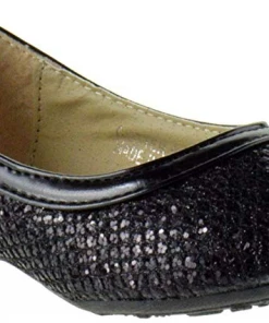 SBW Shoes Glitter 02 Baby Girl's Glittery Ballet Flat