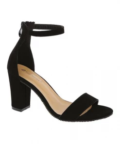 Top Guy Hannah-1 Women's Ankle Chunky Heeled Sandals