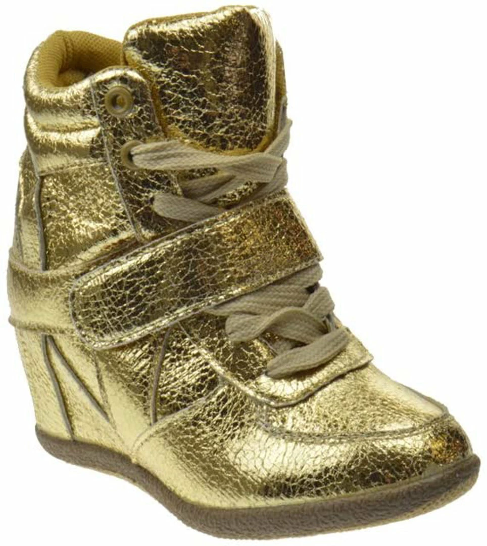 SBW Shoes Spark 6 Girl's Wedge Fashion Sneaker 4 SBW Shoes Spark 6 Girl's Wedge Fashion Sneaker