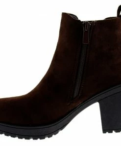 Forever Status 49 Chunky Suede Ankel Boot