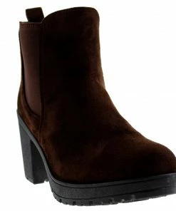 Forever Status 49 Chunky Suede Ankel Boot