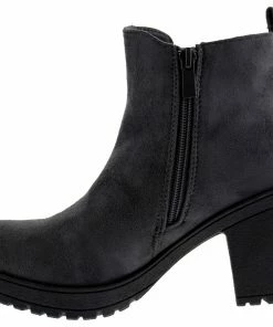 Forever Status 49 Chunky Suede Ankel Boot