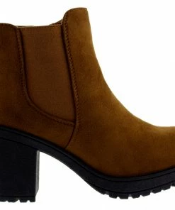 Forever Status 49 Chunky Suede Ankel Boot