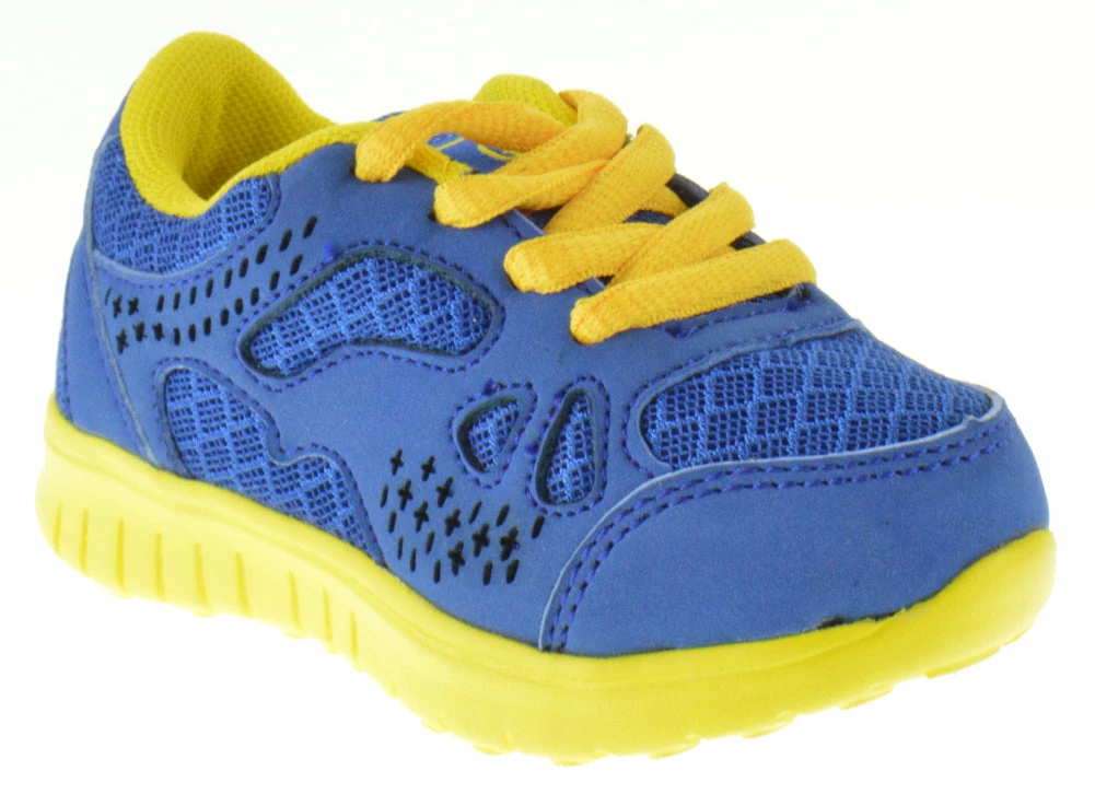 OI Sport TBT-06I Baby Boy's Lace Up Sneakers 1 OI Sport TBT-06I Baby Boy's Lace Up Sneakers