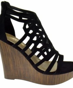 Mark & Maddux Victor-05 Women's Cut Out Wedges