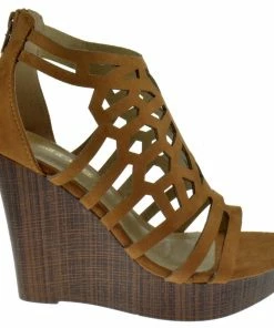 Mark & Maddux Victor-05 Women's Cut Out Wedges
