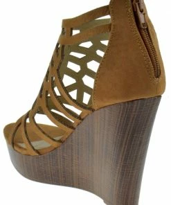 Mark & Maddux Victor-05 Women's Cut Out Wedges
