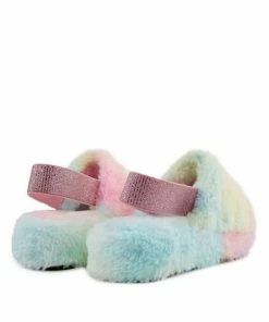 SBW Shoes Warmness 02 Womens Super Soft Ankle Strapped Slides