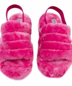 SBW Shoes Warmness 02 Womens Super Soft Ankle Strapped Slides