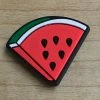 Watermelon Slice Rubber Shoe Charms