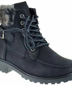 Forever Whitney 24 Women's Fur Trimmed Work Boot