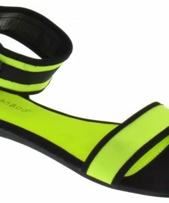 Bamboo Women's Zest 33 Womens Flat Elastic Buckle Sandals